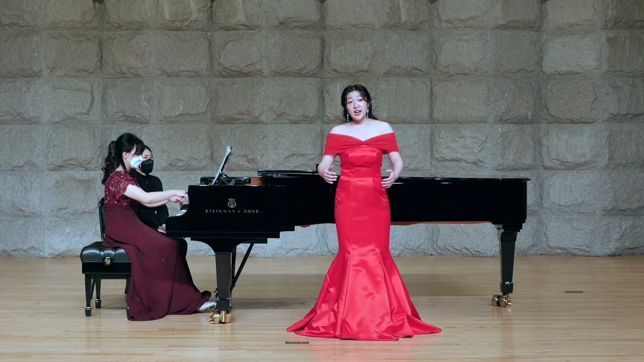 서울대학교 성악과 졸업연주회 Sop. Jiyoung Park_C.Debussy_[Ariettes oubliées]_5. Aquarelles I – Green