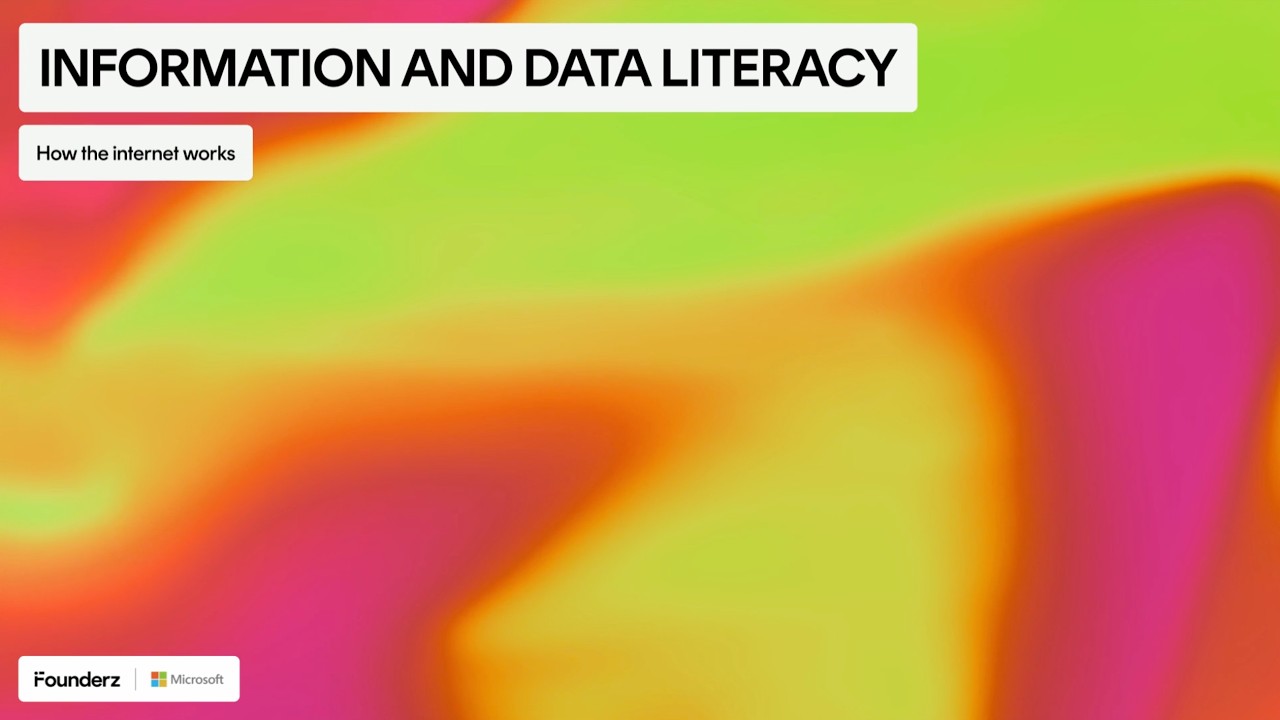 Information & Data Literacy | 2.01 How the internet works