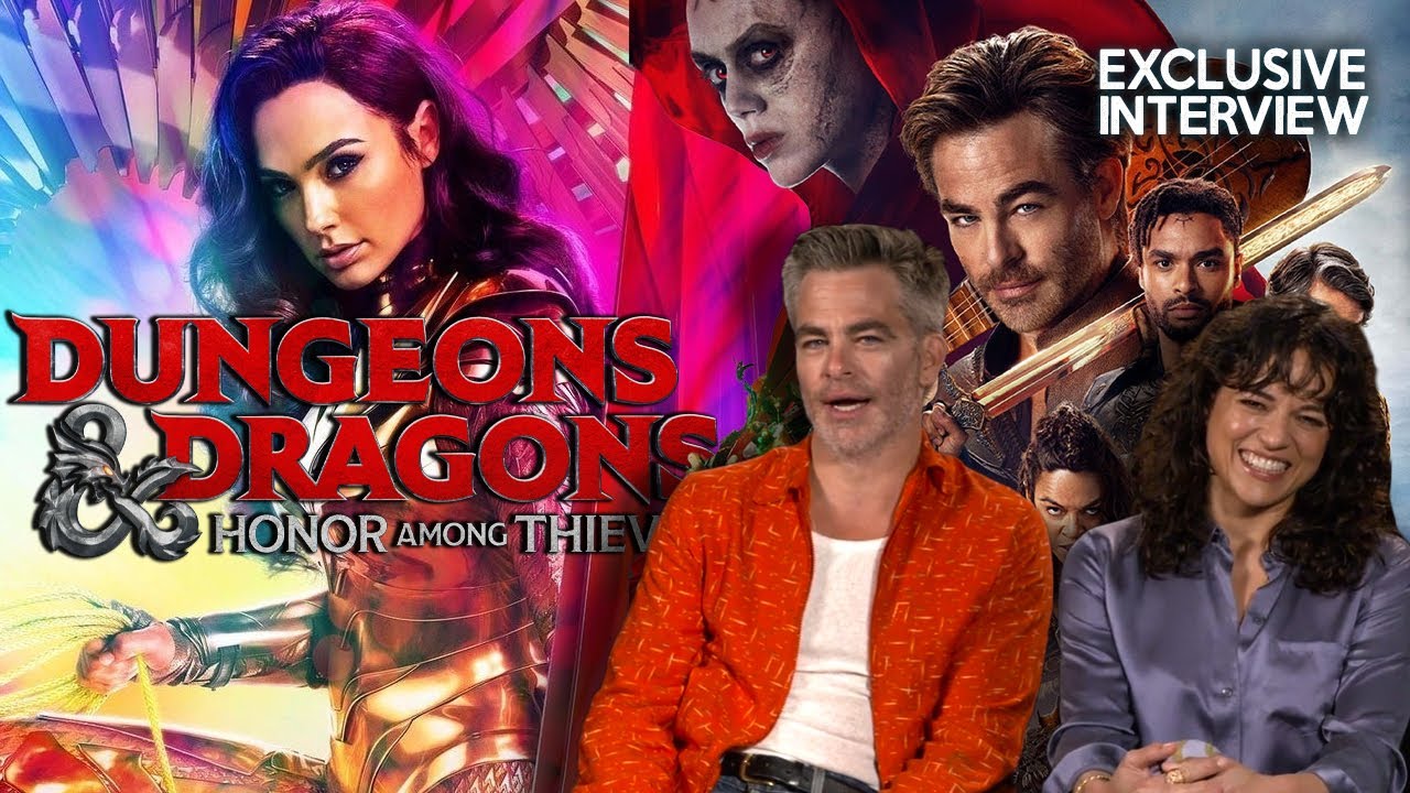 D&D Vs The DCU + The Coolest Sword In Film History? - Chris Pine and Michelle Rodriguez