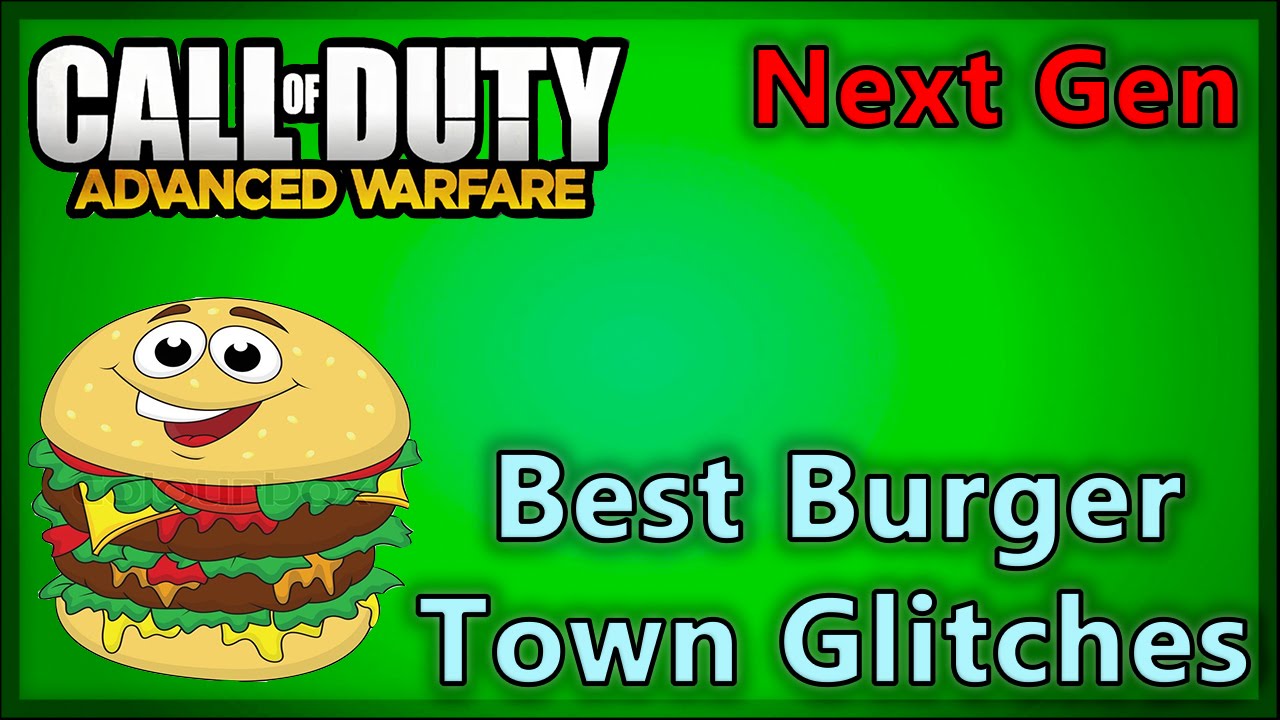 COD AW Glitches - 3 Best Exo Zombies Pile-Up Glitches on Burger Town (Advanced Warfare Infected)!