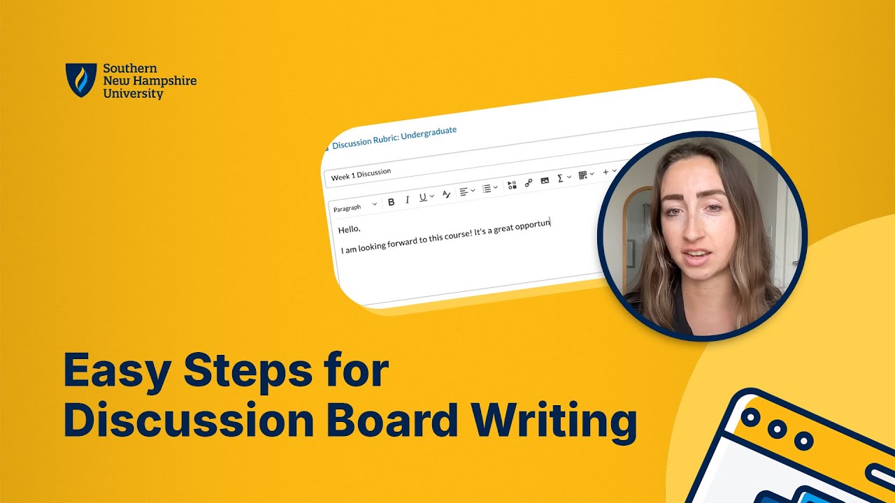 How Do I Create a Discussion Board Post? #OnlineLearning #AssignmentHelp #CollegeTips