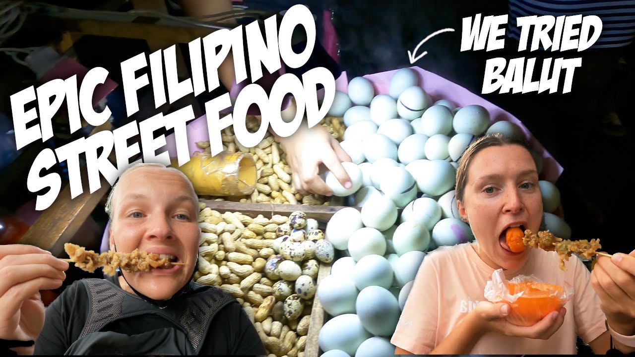 Our First Try of Filipino Street Food, Manila's Epic Food Tour 🇵🇭