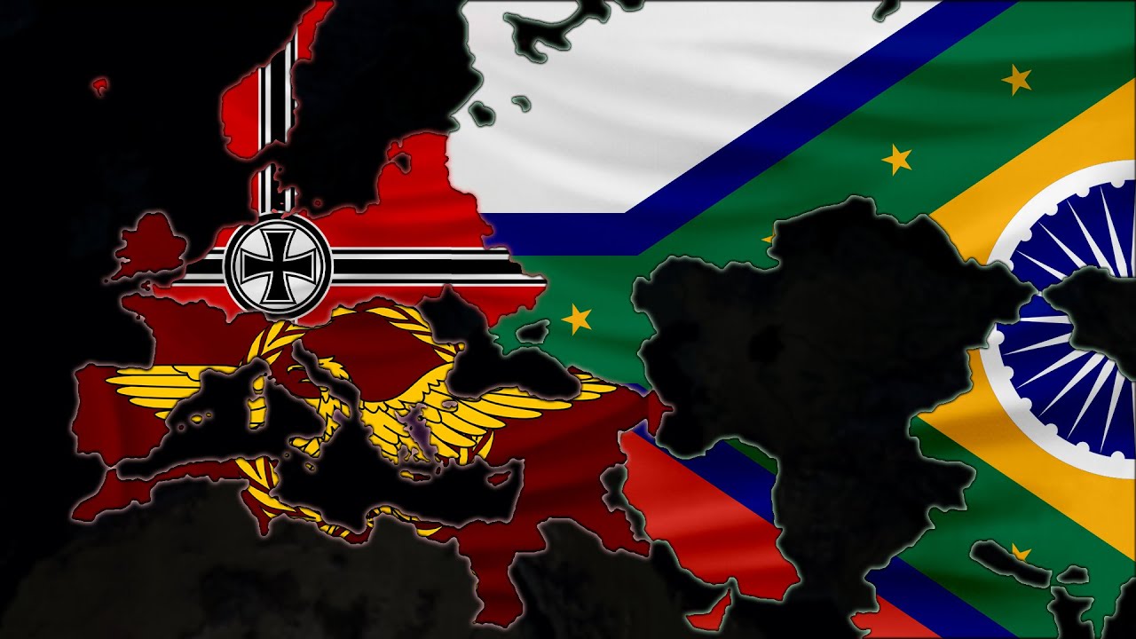 Roman Empire & German Reich Vs BRICS 2025 - HOI4 Timelapse
