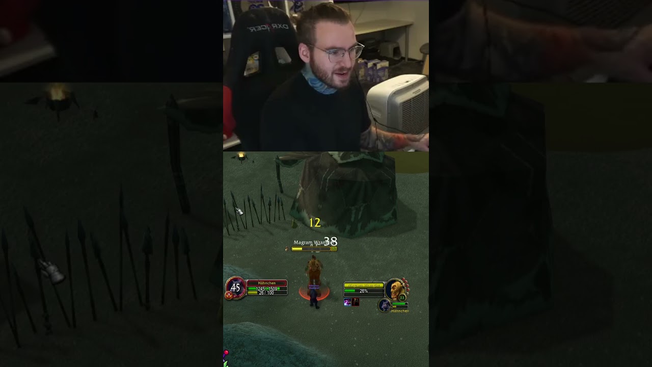 So gro&szlig; bist du gar nicht #Feathers #Feathersguild #wow #hardcore #twitch | #hahn auf #Twitch