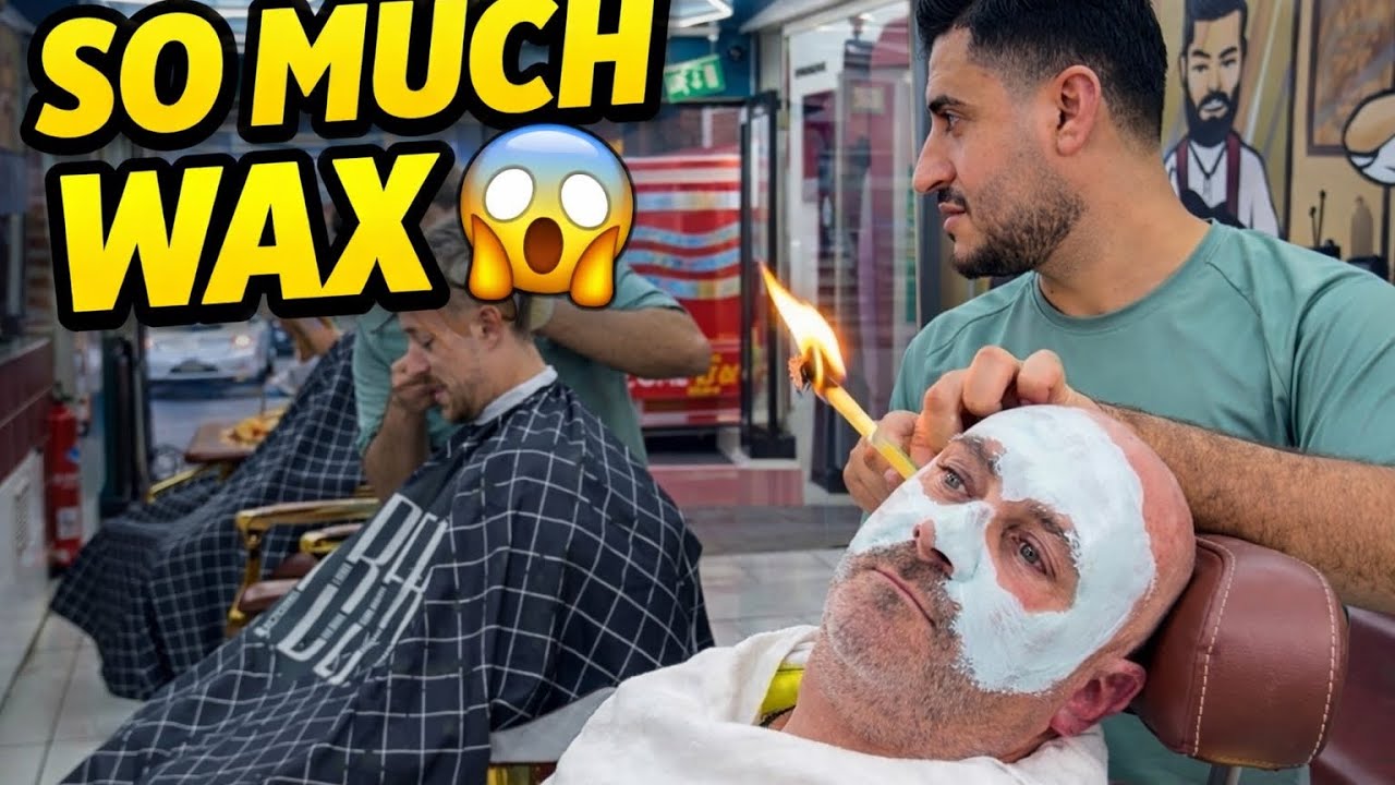 Ear Cleaning & Wax Removal | Ear Candling Session / Relaxing Cleaning step by step 