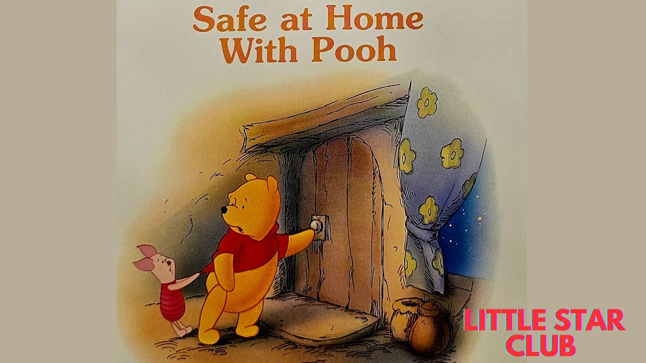 Safe at Home with Pooh: A Heartwarming Adventure! Children books Read-Aloud