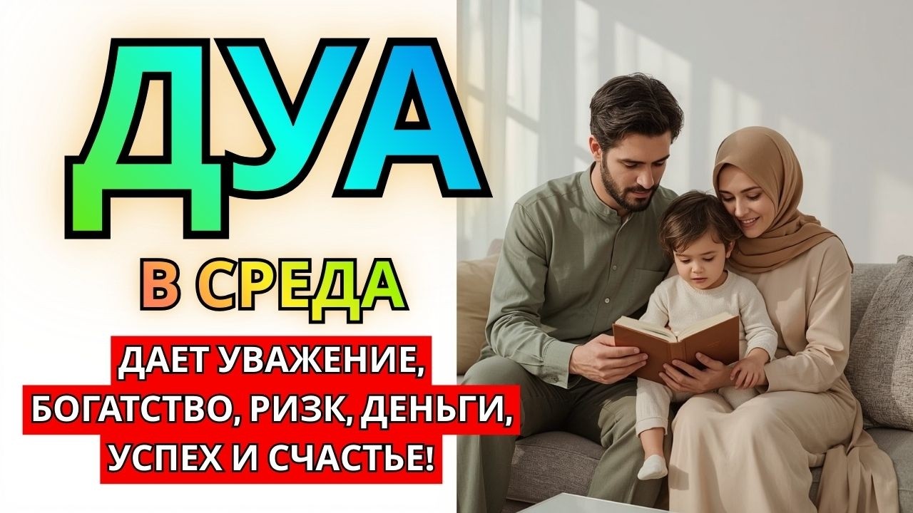 Самая сильная дуа во Среда! Ризк, богатство, успех, счастье!