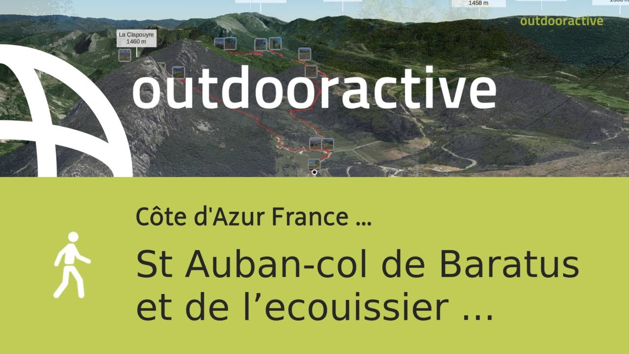 randonn&eacute;e dans les Alpes-Maritimes: St Auban-col de Baratus et de ...