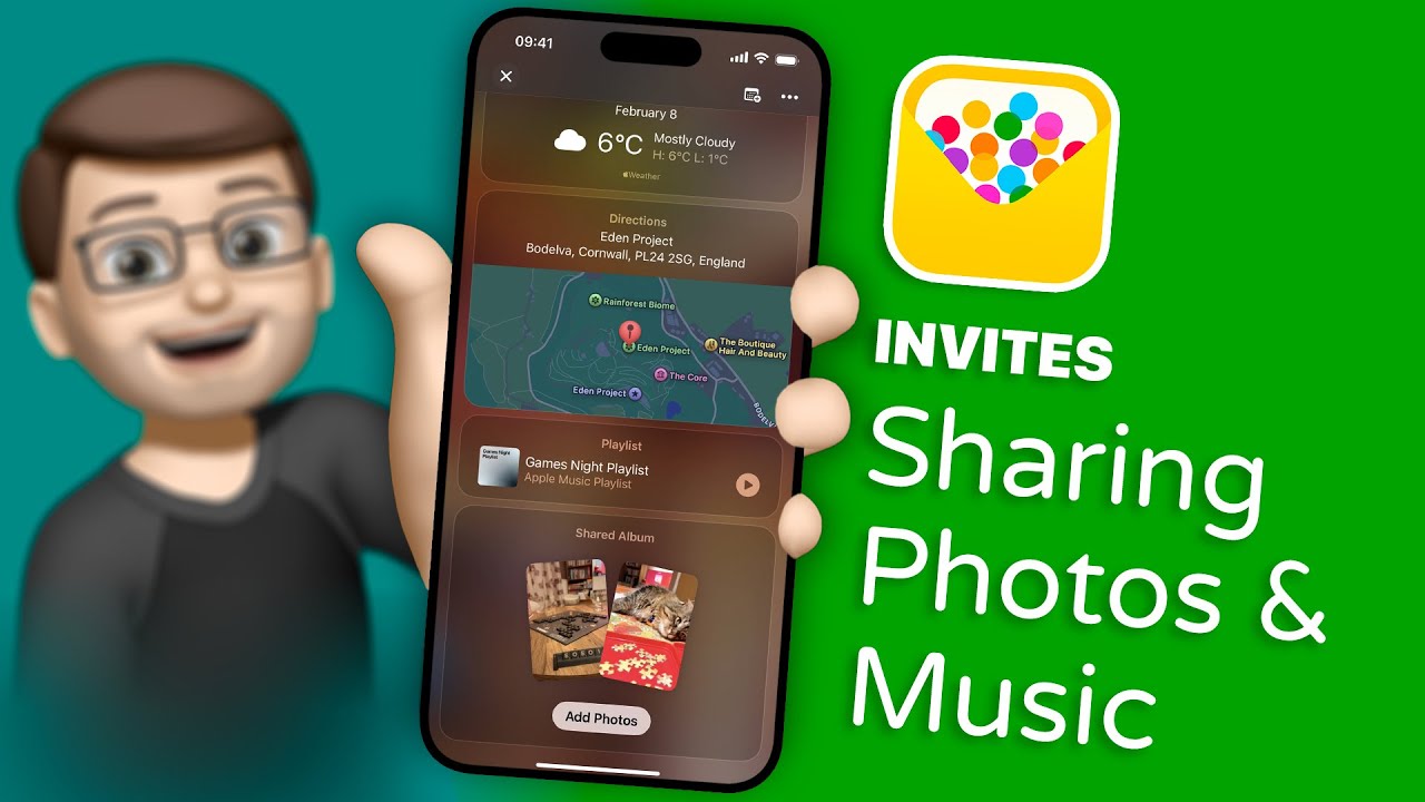 How to Share Music and Photos with Friends (Apple Invites Tutorial 4/5)