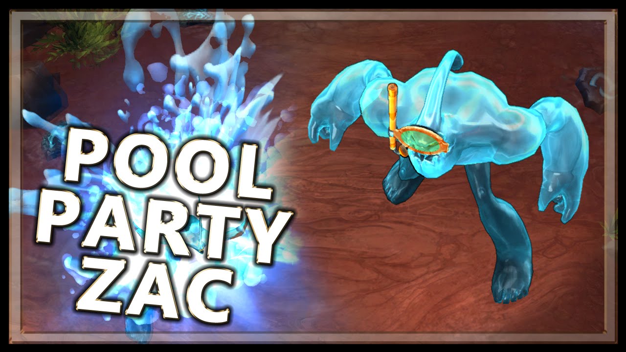 Pool Party Zac - Skin Spotlight - League of Legends