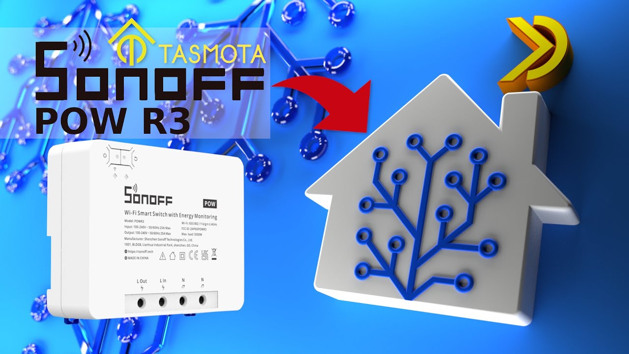 Sonoff POW R3 - Integrazione in Home Assistant - Firmware originale e Tasmota