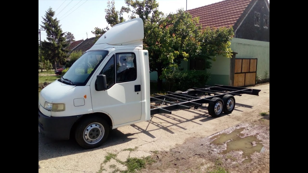 FIAT-Ducato TROOSOVINAC-Izrada šasije
