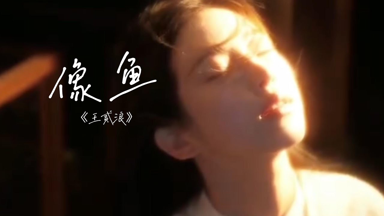 王贰浪 - 像鱼「我要记住你的样子，像鱼记住水的拥抱，像云在天空中停靠。」【Lyrics Video】