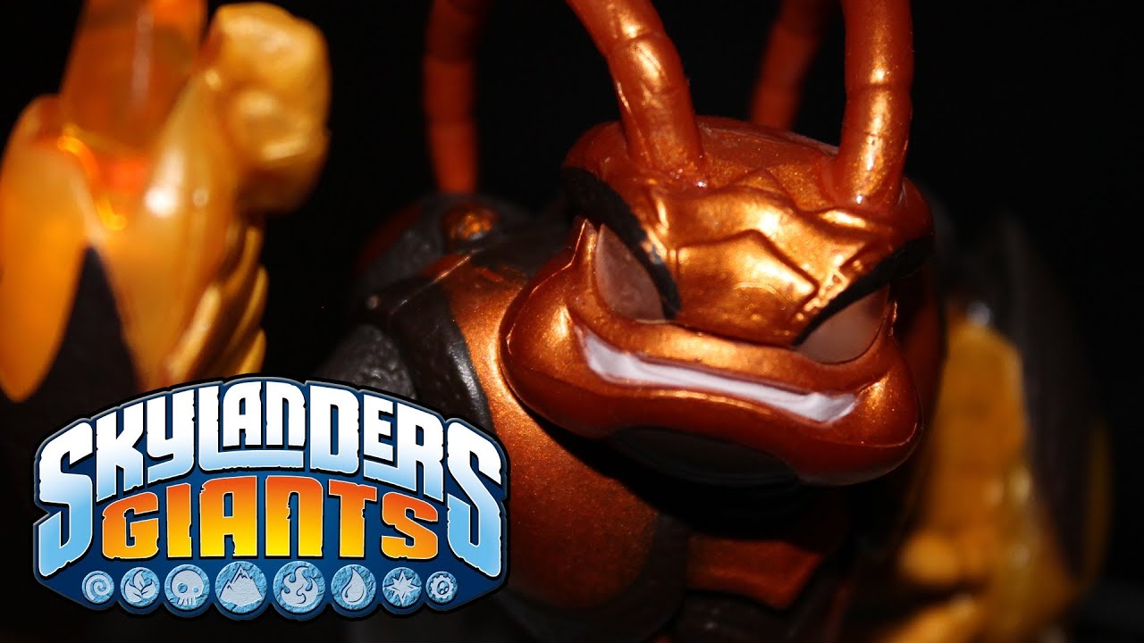 SKYLANDERS GIANTS - SWARM GIANT SKYLANDER ОБЗОР
