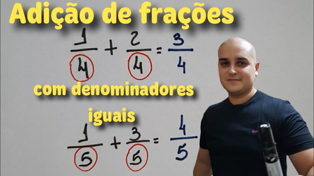 Fração 11: Adição de frações com o mesmo denominador