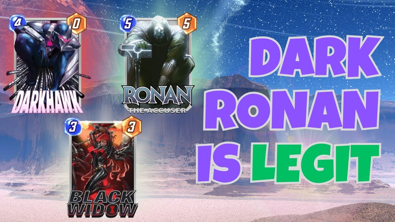 Darkhawk and Ronan are TERRIFYING | This Powerful Deck CRIPPLES the Meta | Marvel Snap