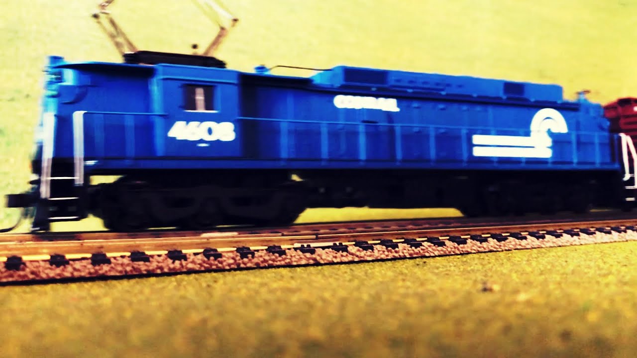 200th Subscriber Special: Model Train Vaporwave (a remake of Alan Fisher's Conrail & Chill)