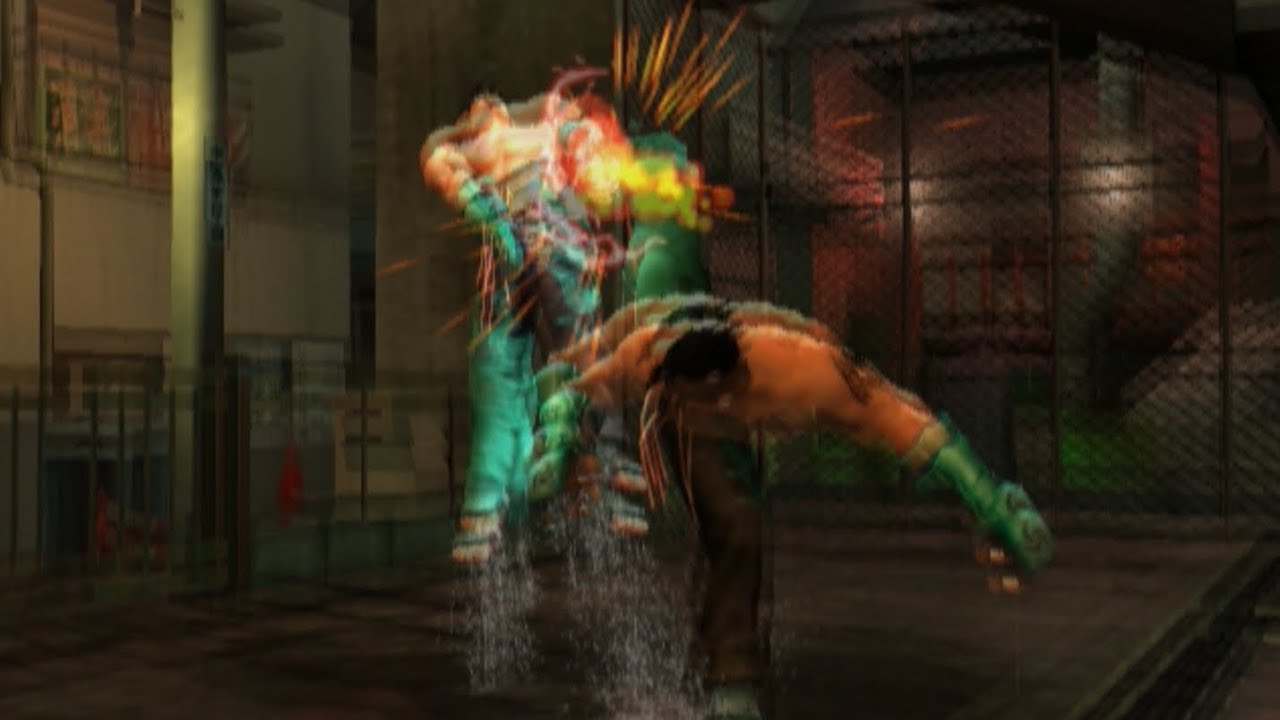 Tekken 5 - Jin with Hwoarang's Moves