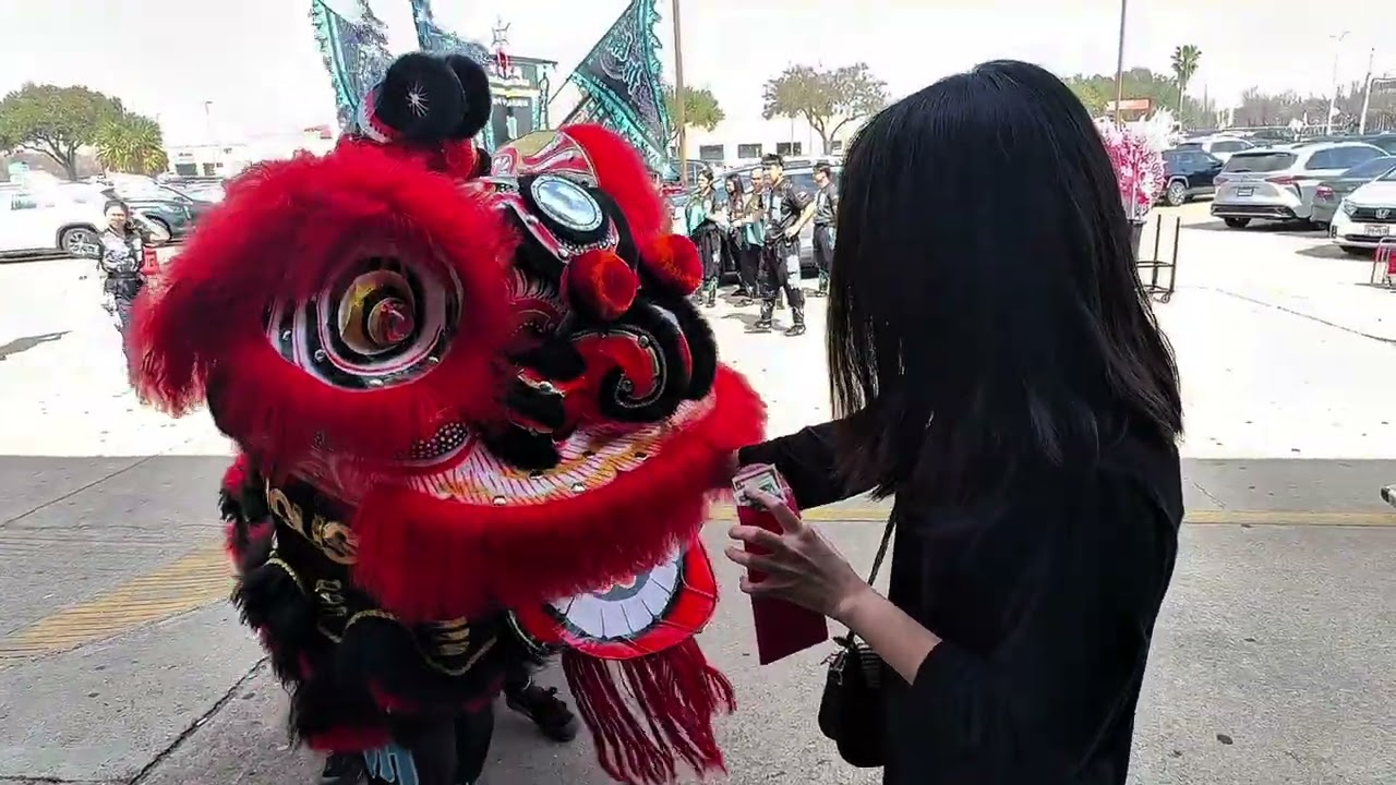 Chợ Mỹ Hoa trên đại lộ Bellaire Houston TX,Múa Lân mùng Xuân Bính Ngọ thứ bảy 21-2-2026(Mùng 5 Tết).