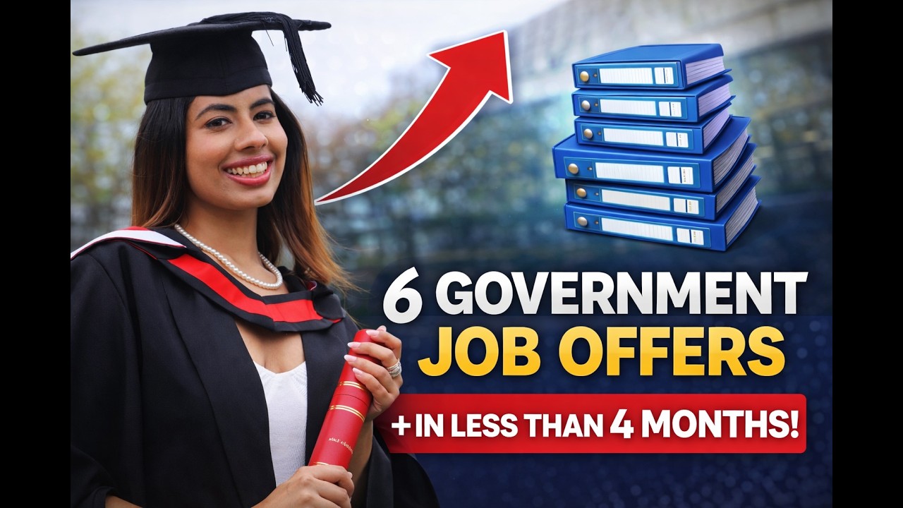 “6 UK Government Job Offers in 4 Months?! Here’s EXACTLY How I Did It