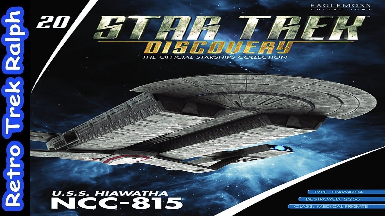 Star Trek Discovery: Issue 20: USS Hiawatha NCC-815. Model Review By Eaglemoss/Hero Collector.