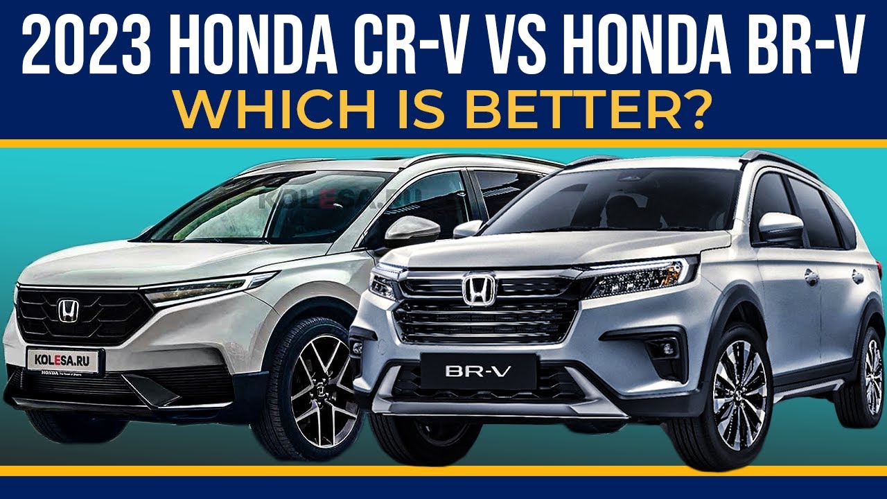Honda CR-V 2023 против Honda BR-V — какой внедорожник лучший?