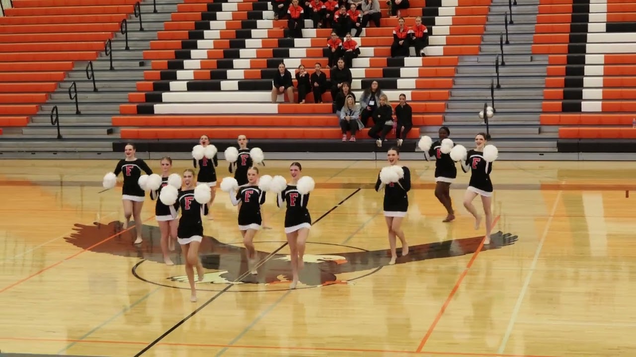 Ferris Dance Team Pom Performance @ West Valley 1.31.26