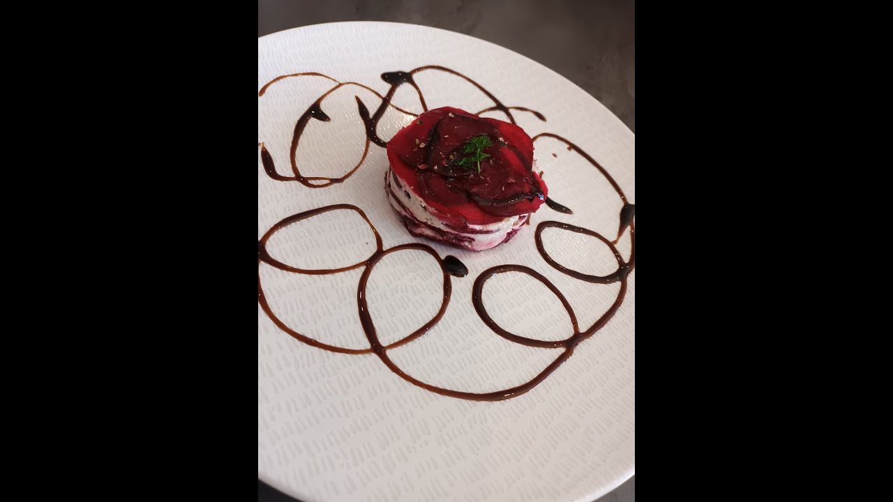 Millefeuille de Betteraves et Fromage frais