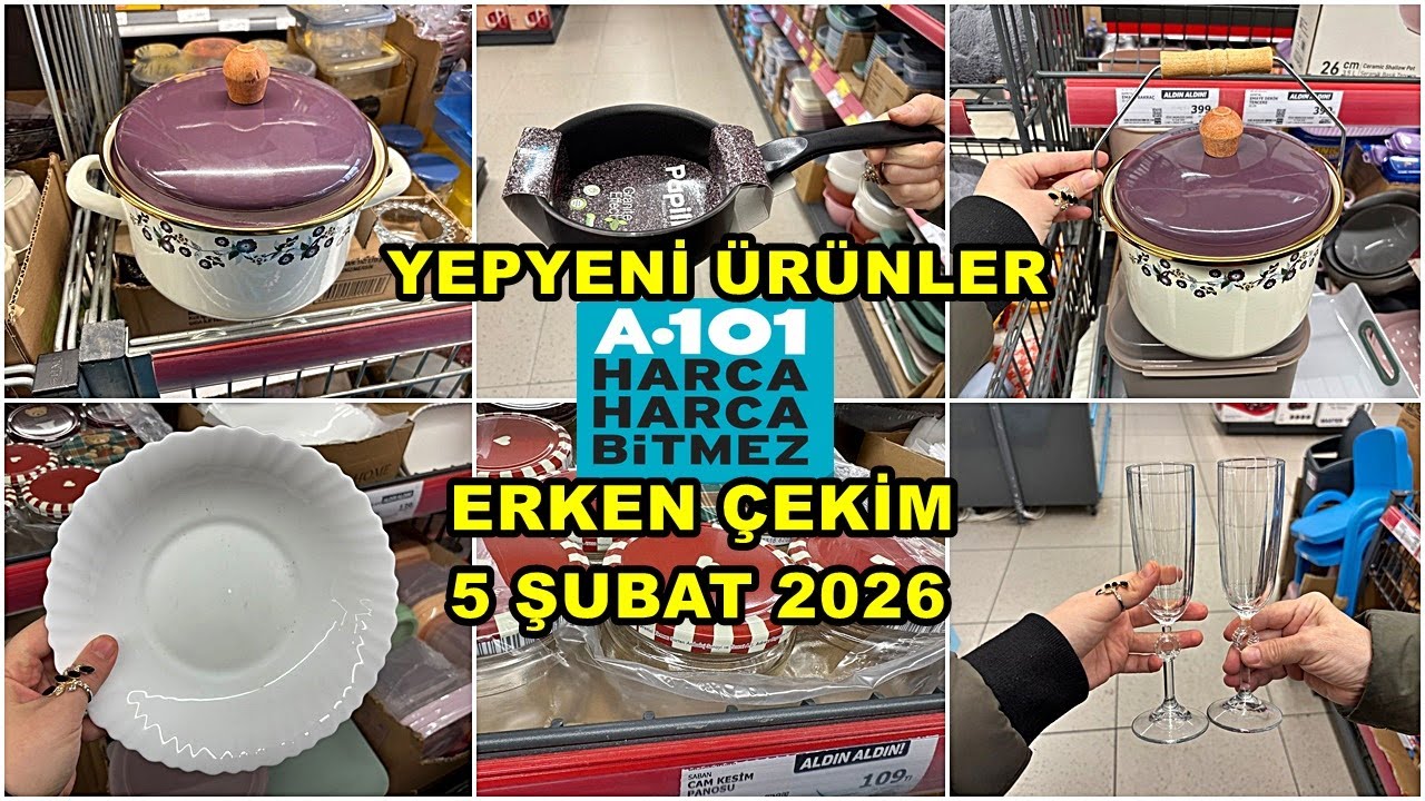 A101’E KOŞUN 💃/ERKEN ÇEKİM 5 ŞUBAT 2026💃İLK BİZ GÖSTERİYORUZ/İLK SEN GÖR🔥A101 BU HAFTA COŞUYOR!🔥