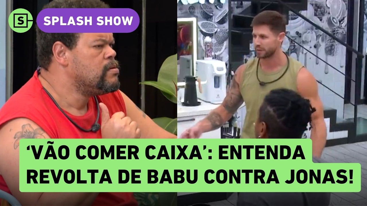Briga por estaleca no BBB 26: Babu e Boneco se irritam com Jonas ap&oacute;s compra na Xepa!
