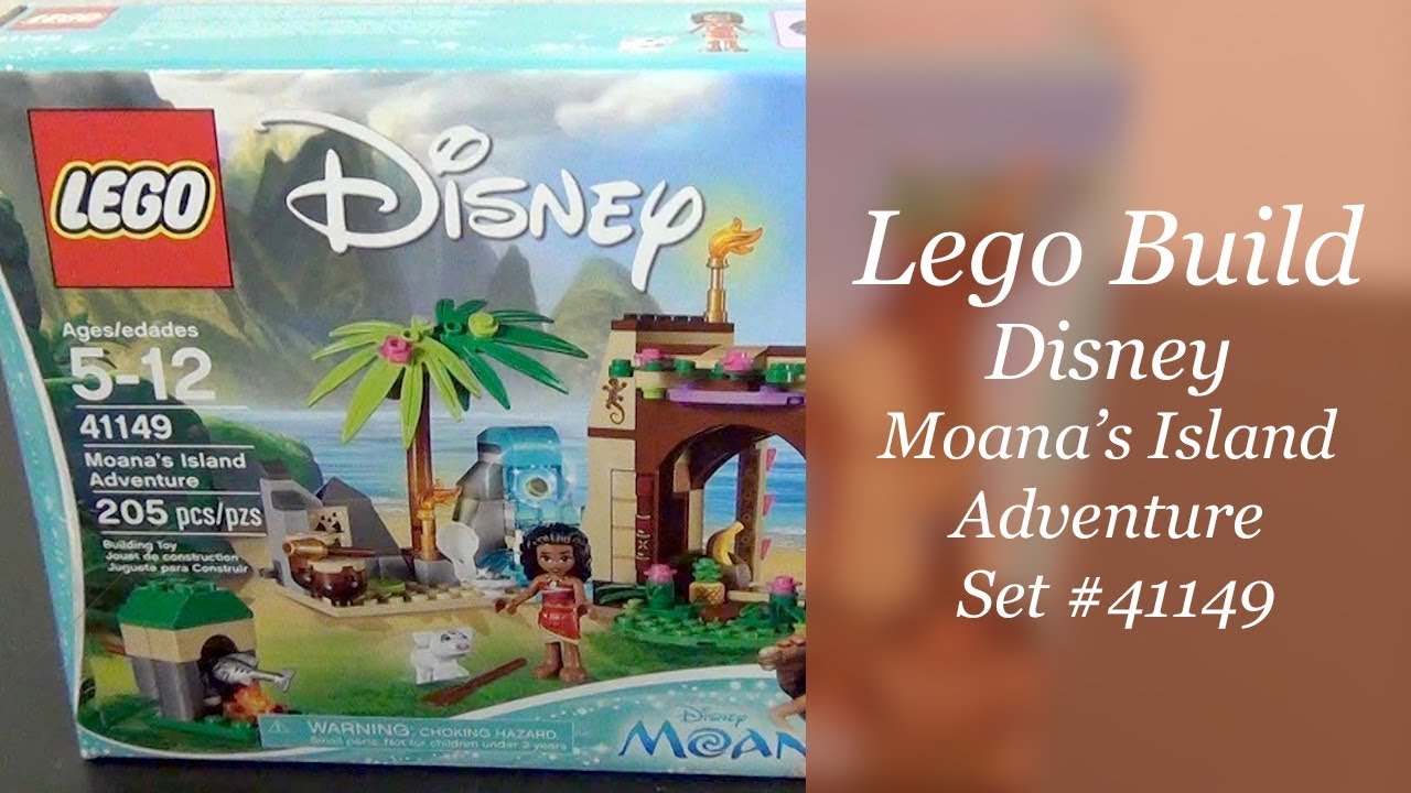 LEGO Build - Disney Moana's Island Adventure Set #41149