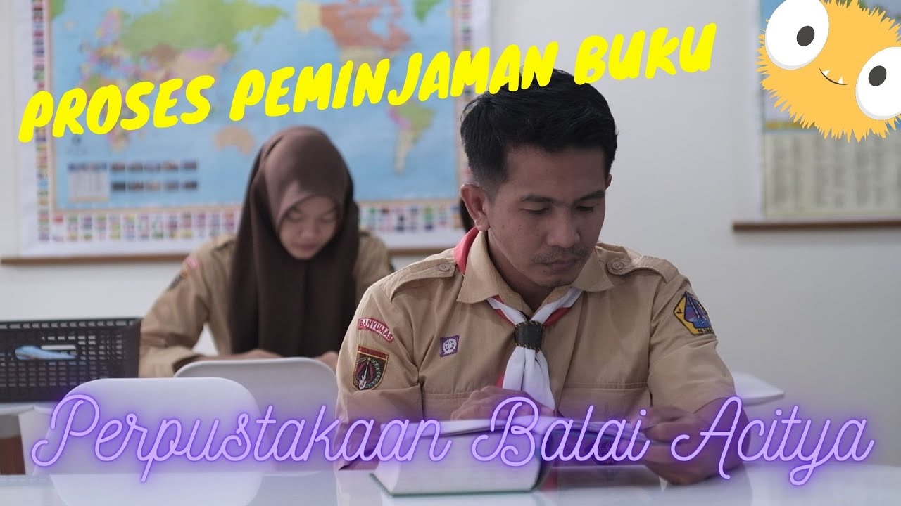 Proses Peminjaman Buku di Perpustakaan Balai Acitya || SMA Negeri 1 Sokaraja