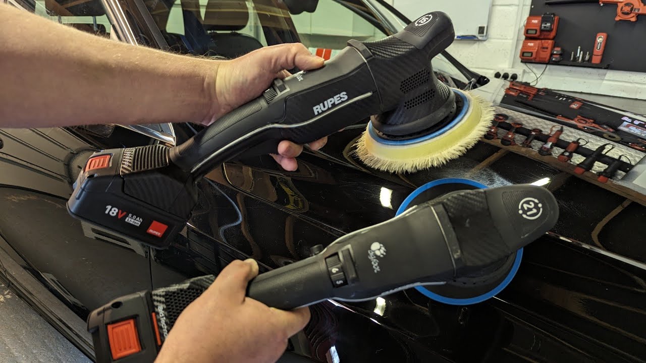 2x NEW Awesome Dual Action Polishers | Rupes BigFoot HLR15 and21 iBrid DA Polishers