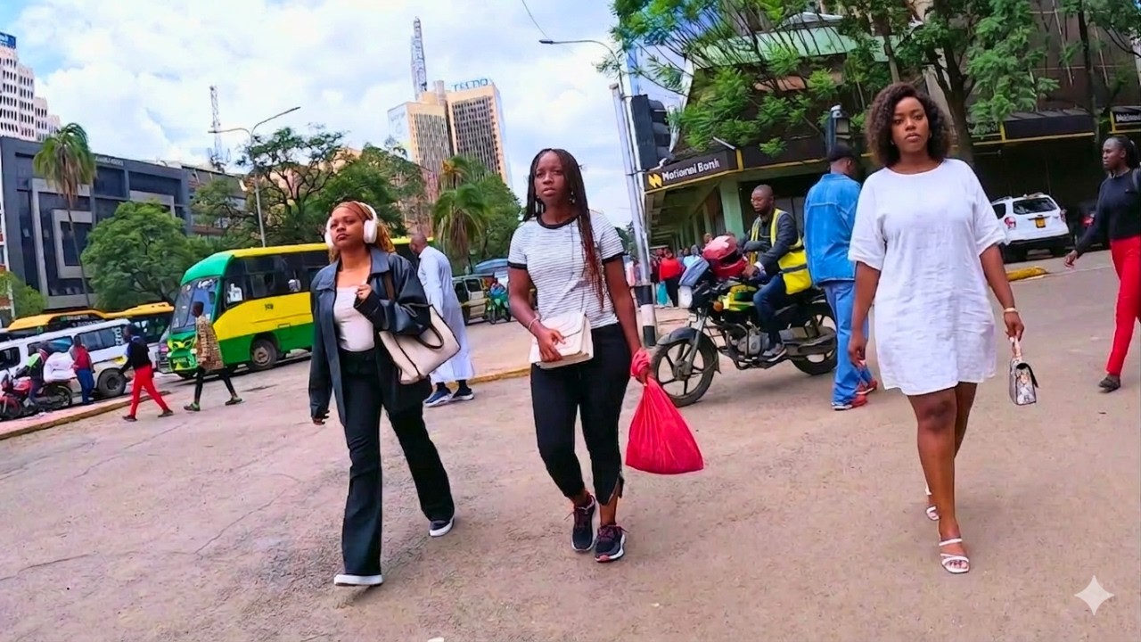 Exploring the streets on Nairobi Kenya
