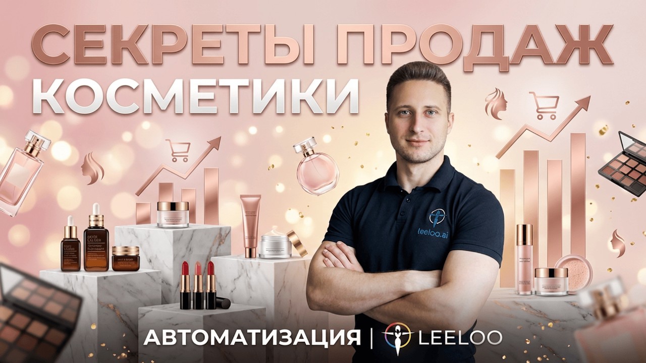 СЕКРЕТЫ ПРОДАЖ КОСМЕТИКИ | Как увеличить выручку в 5 раз | Пошаговая стратегия | Leeloo.ai