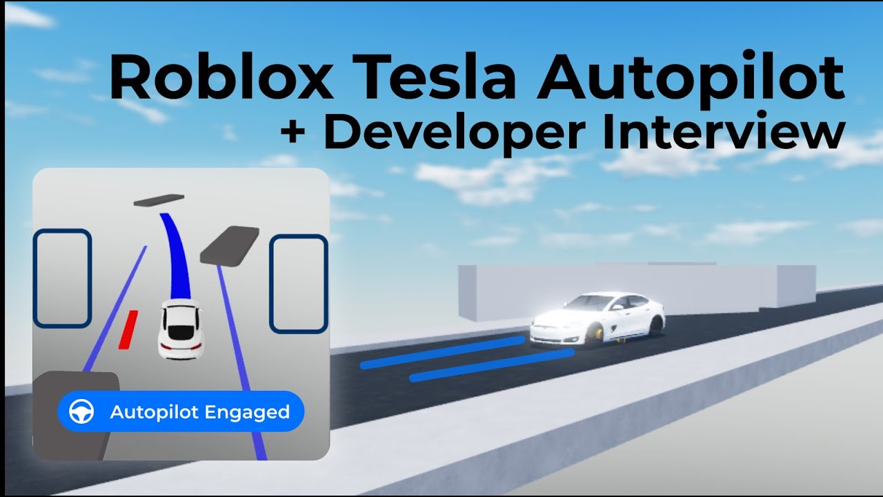 What if Greenville had Autopilot? (INTERVIEW with a GAME DEVELOPER of Roblox Self Driving) | Roblox