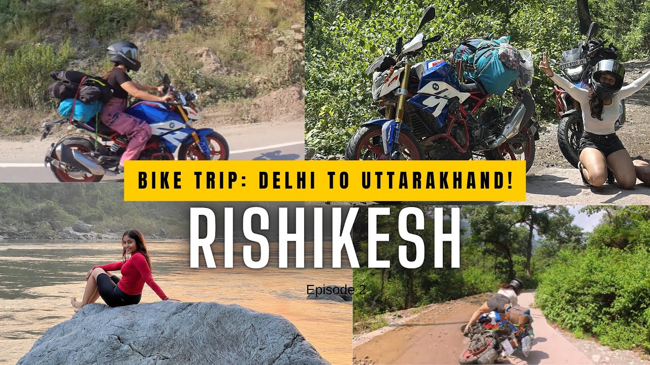 EXPLORING RISHIKESH BY BIKE | BUNGEE JUMPING | RIVER RAFTING | EP-02 UTTRAKHAND RIDE