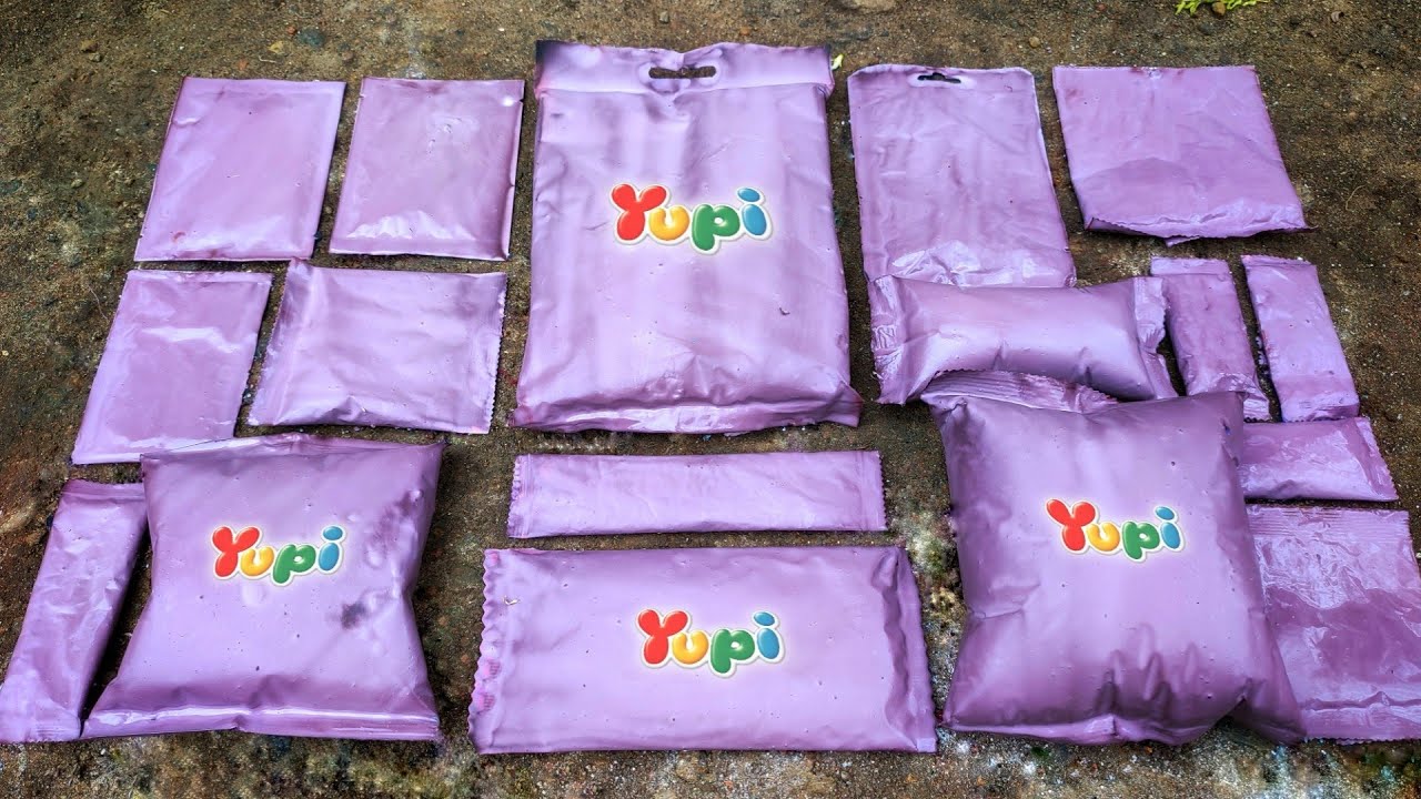 MEMBERSIHKAN PERMEN YUPI PENUH KOTORAN LUMPUR ! Yupi Gummy Breakfast, Yupi SeaWorld, Yupi Es Krim