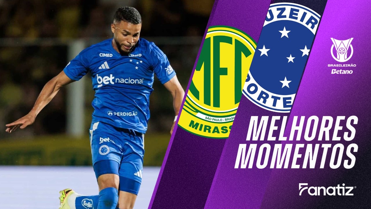 Mirassol 2x2 Cruzeiro | Melhores momentos | Brasileirão 2026