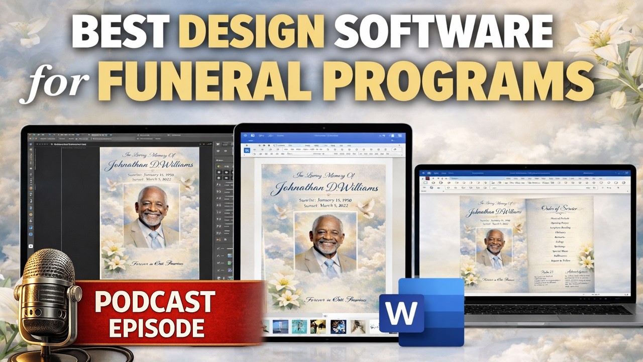 Best Design Software for Funeral Programs