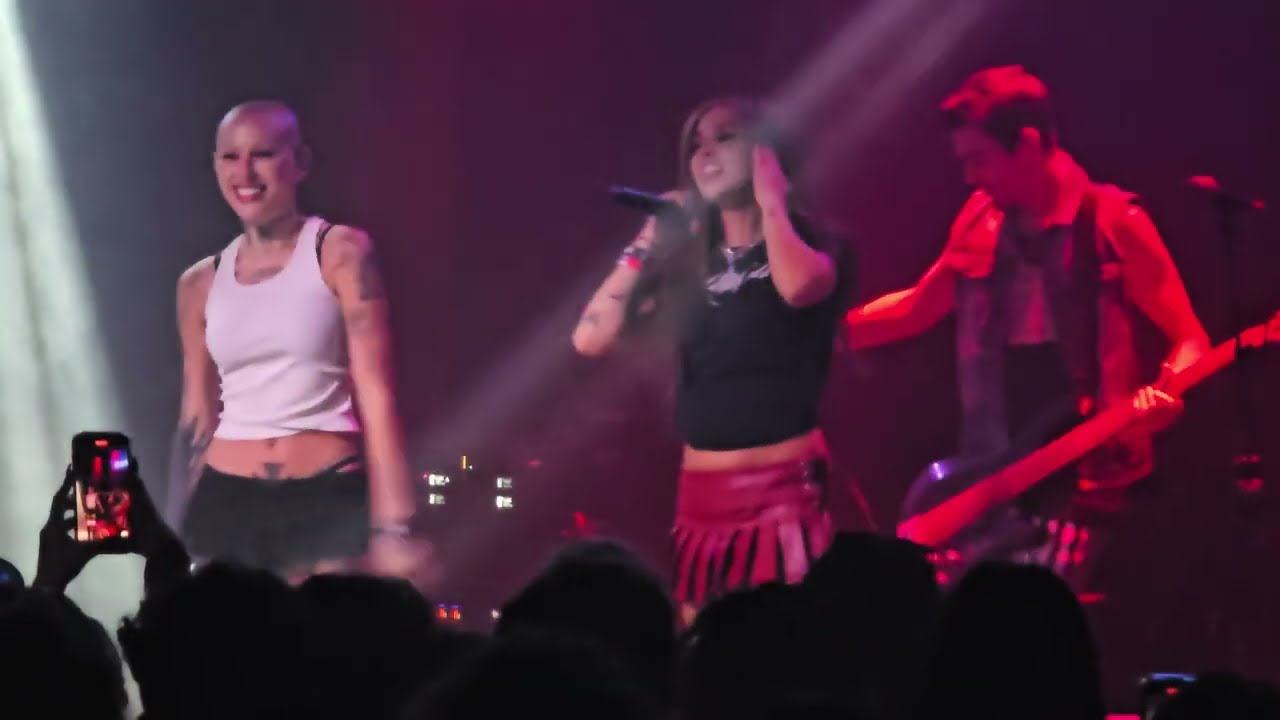 Maggie Lindemann & Siiickbrain - Deprecating & Break Me | Live @ Troubadour, L.A. (2024-05-29)