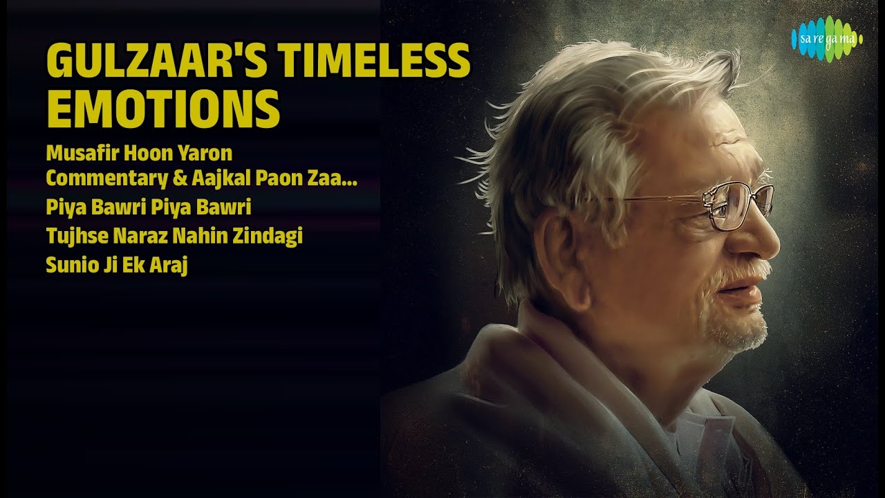 Golden Era of Gulzaar Songs | Amit Kumar Songs | Musafir Hoon Yaron