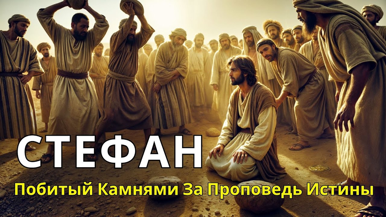 СТЕФАН: Верный Слуга, Которого Забили Камнями До Смерти! Потрясающая Библейская История