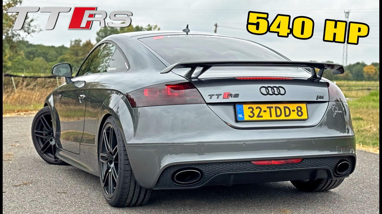 540HP AUDI TT RS *MANUAL* // REVIEW on AUTOBAHN