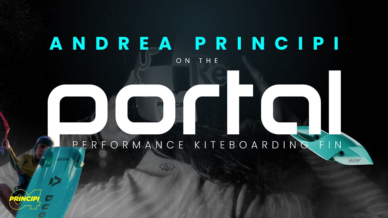Andrea Principi on the PORTAL-FIN by WAY watersports | Performance Redefined ⚡️
