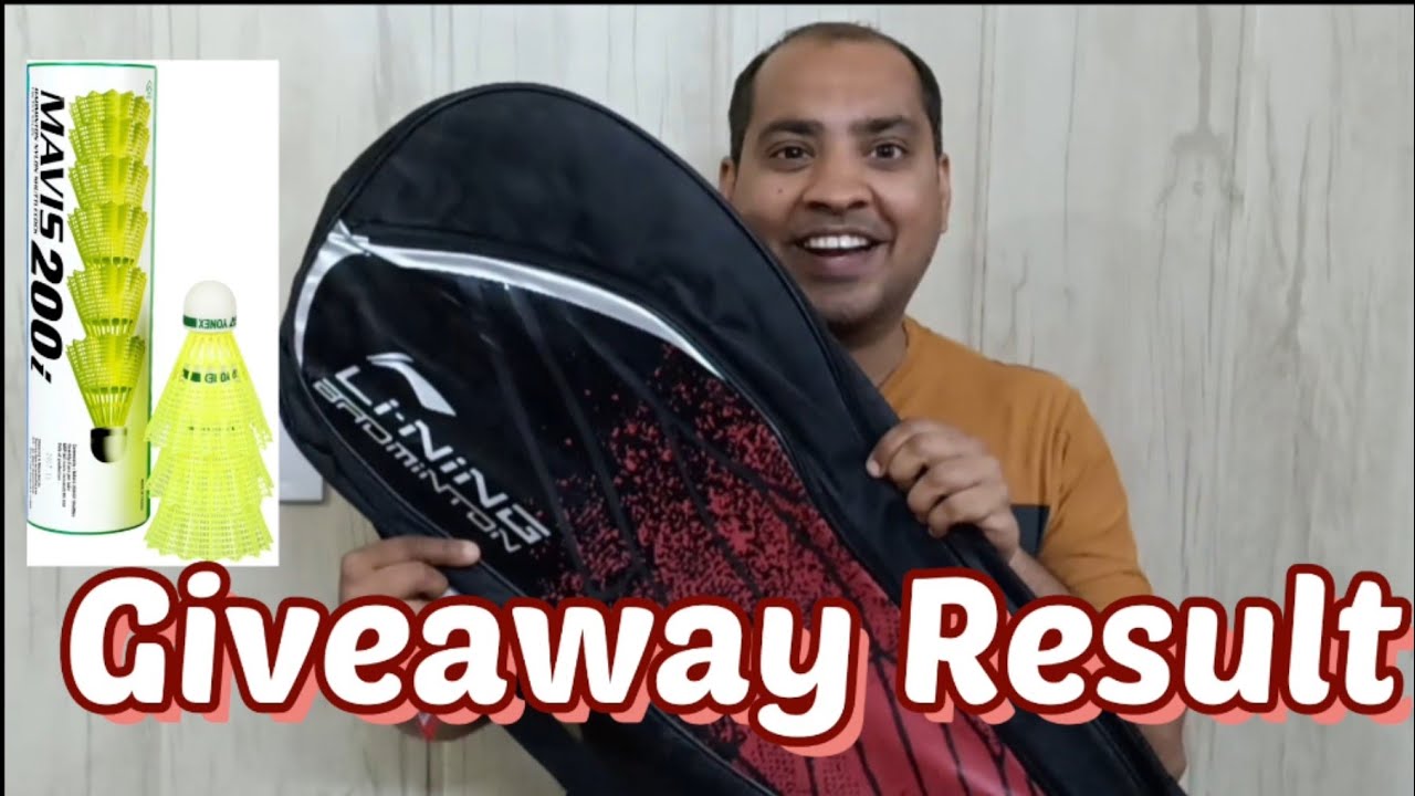 Give Away Result /All England Badminton Championship MS /