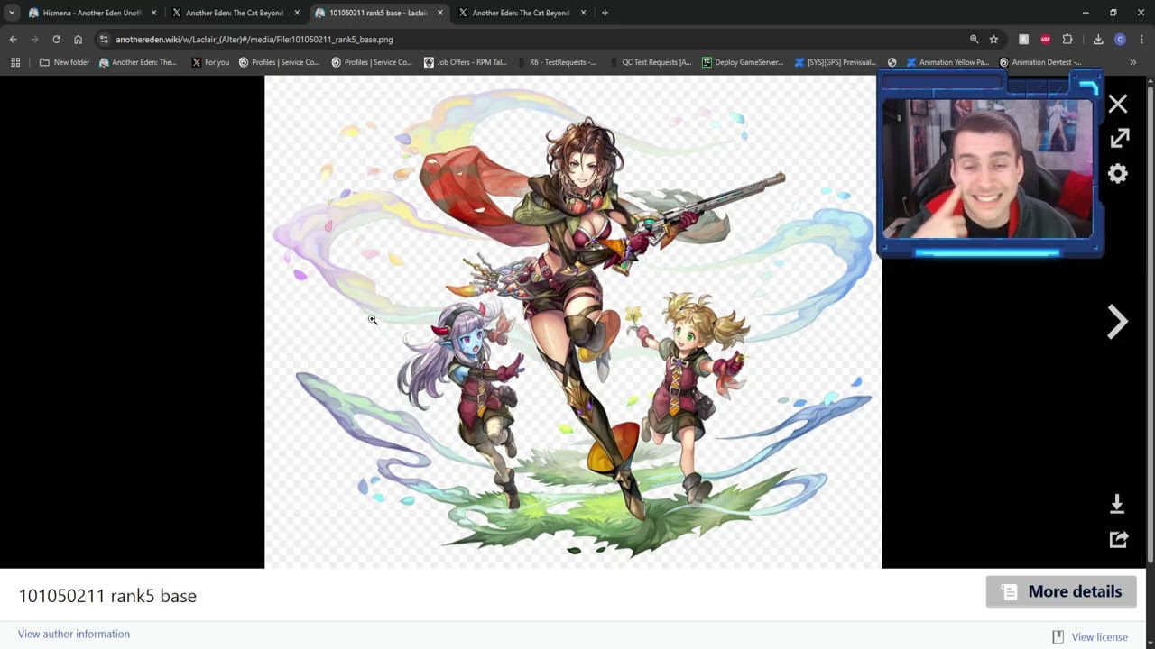 Another Eden 3.11.30 Weapon Tempering and Selfless Seeker Laclair