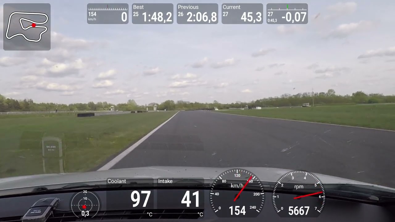 Tor Poznań | 1:48,020 | Megane 3RS | 2 Runda Hot Hatch Cup 2024