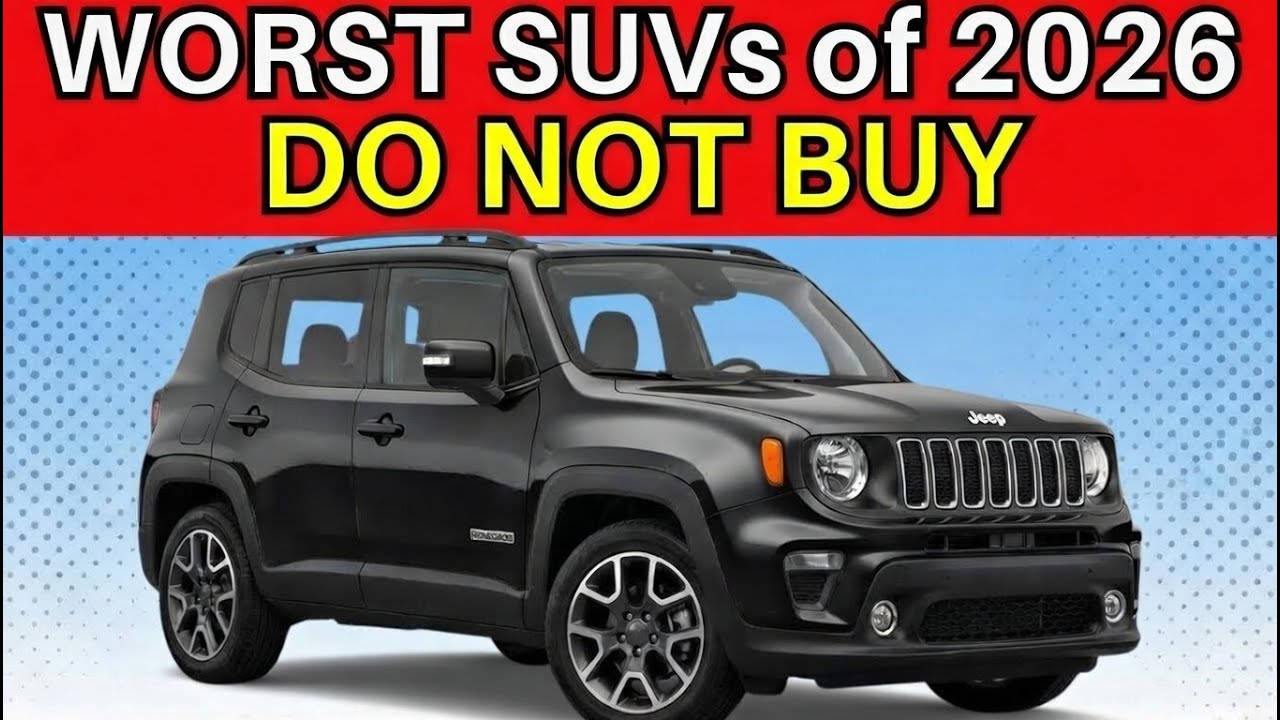 10 Worst SUVs You Can Buy in 2026! (Stay Away From Them Immediately)