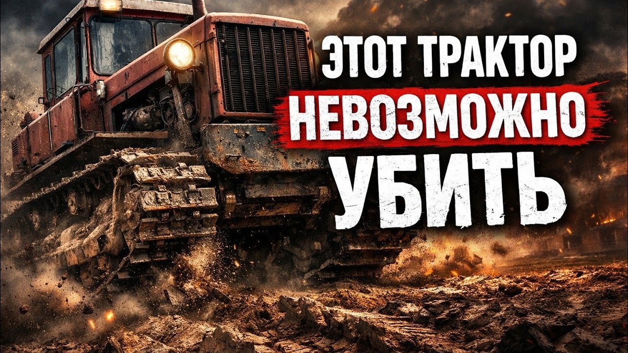 ЭТОТ ТРАКТОР НЕВОЗМОЖНО УБИТЬ | Легендарный DT-75M
